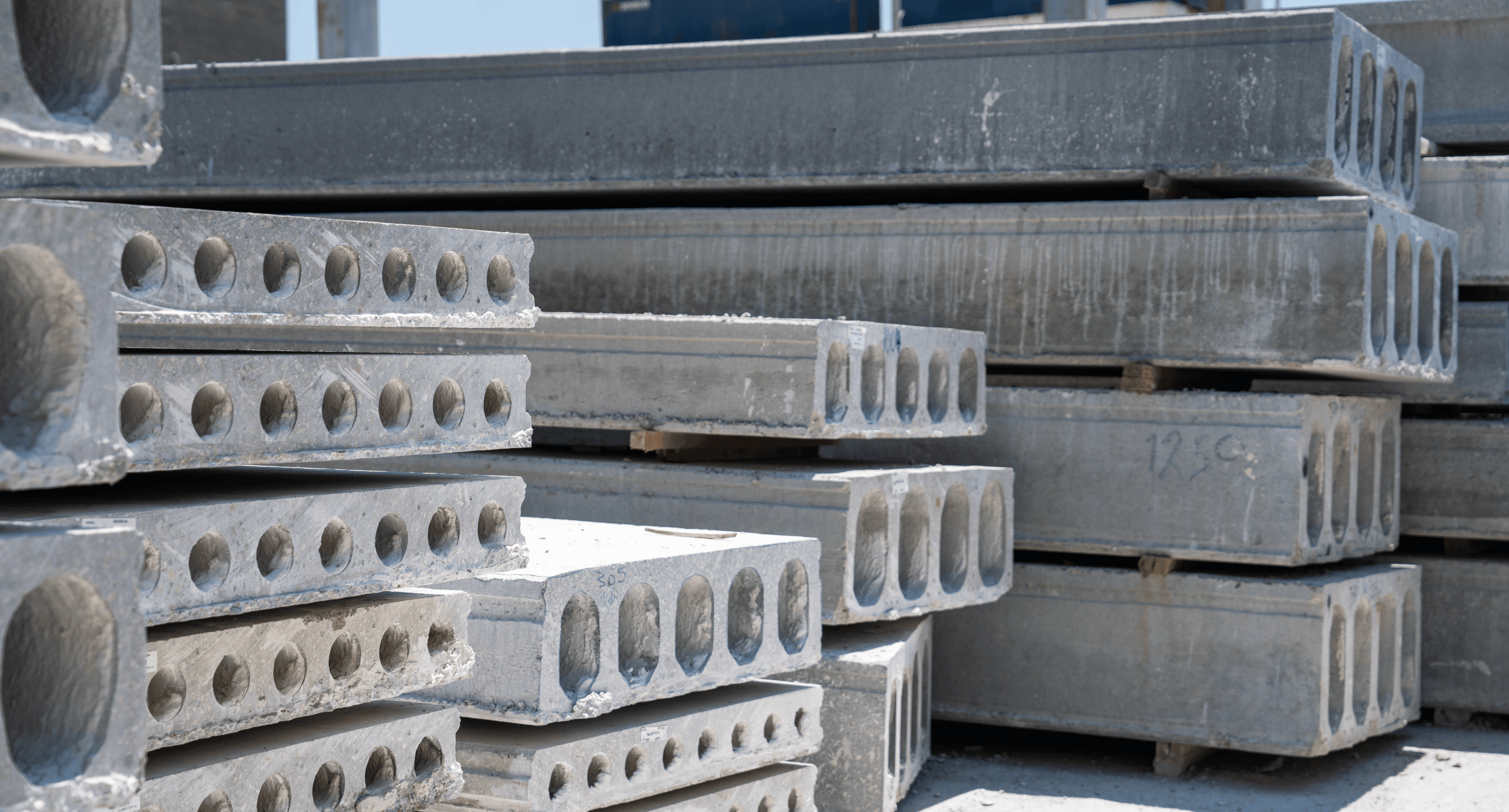 תקרות דרוכות Prestressed Ceilings