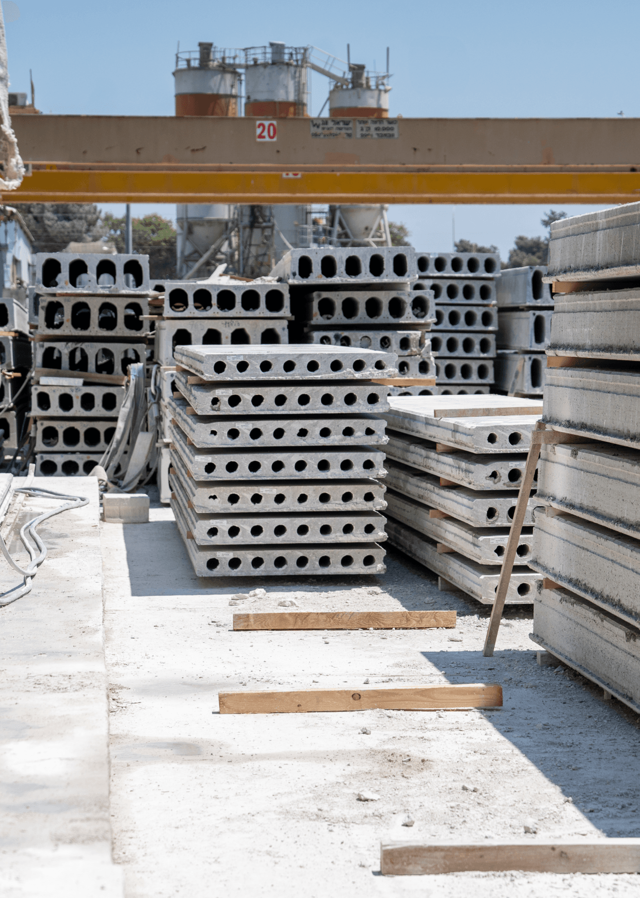 תקרות דרוכות Prestressed Ceilings