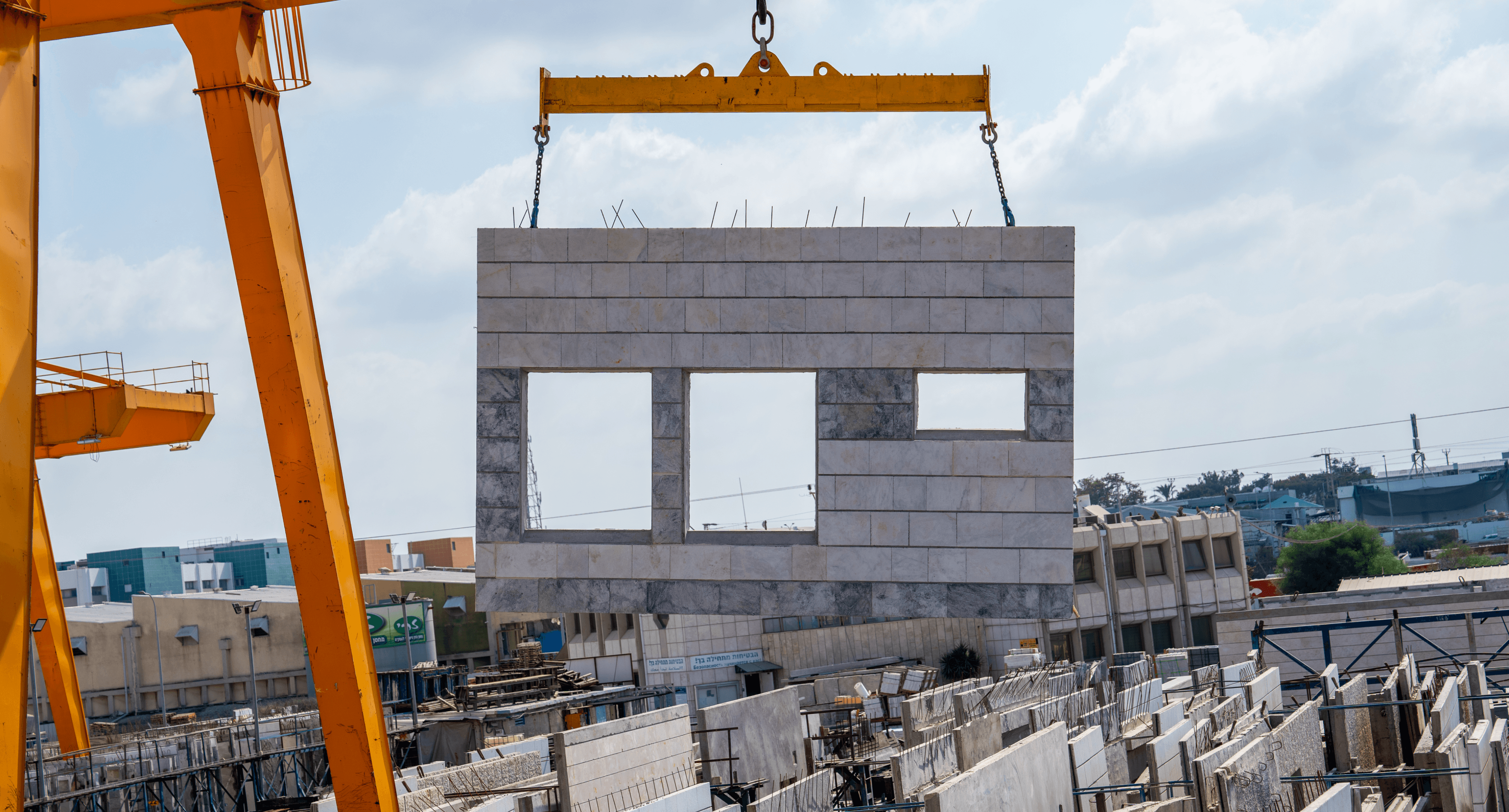 חזיתות מתועשות producing industrialised façades