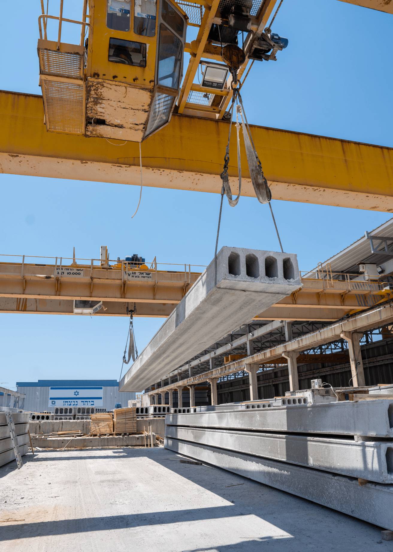 תקרות דרוכות Prestressed Ceilings