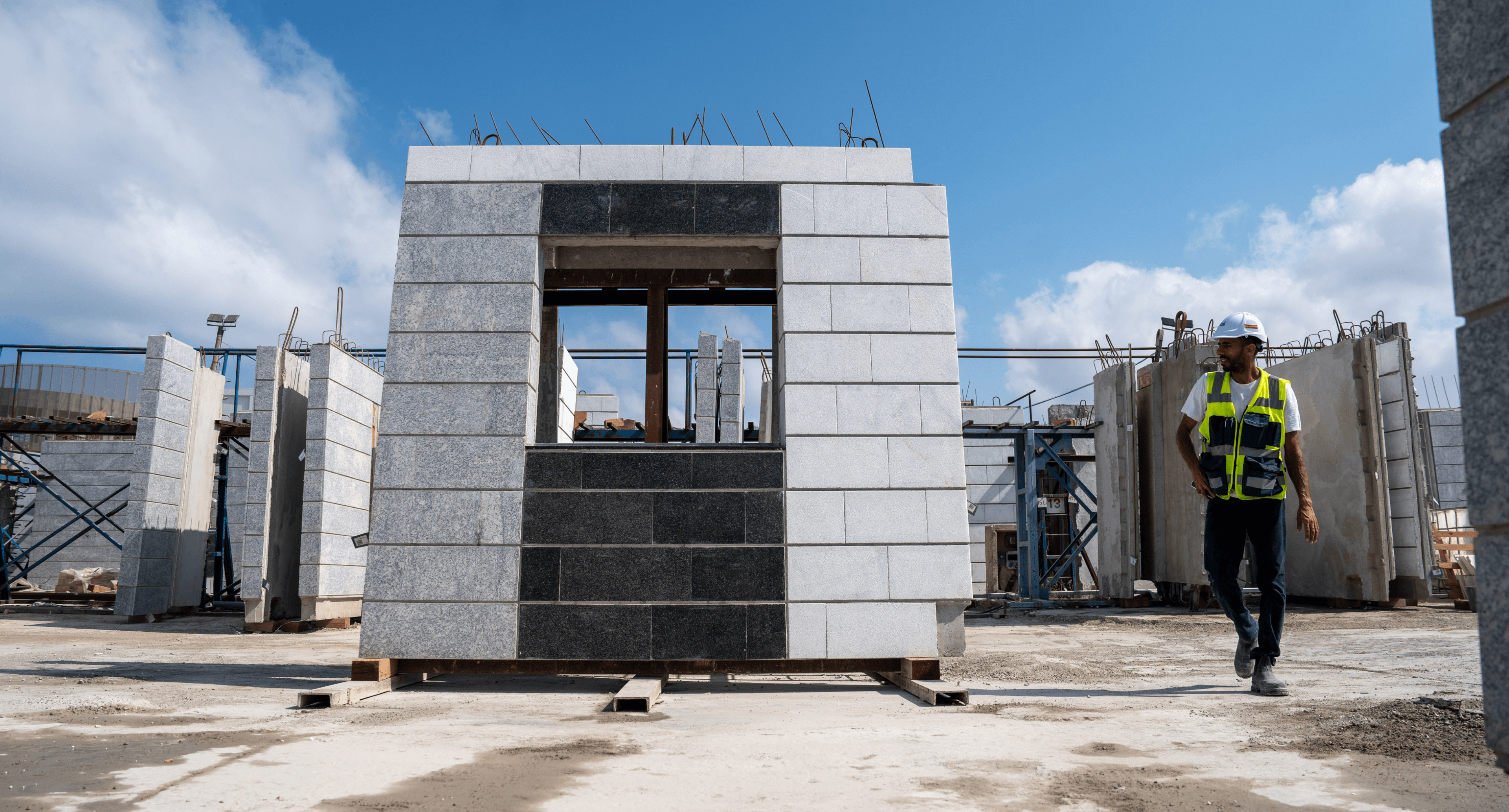 חזיתות מתועשות producing industrialised façades