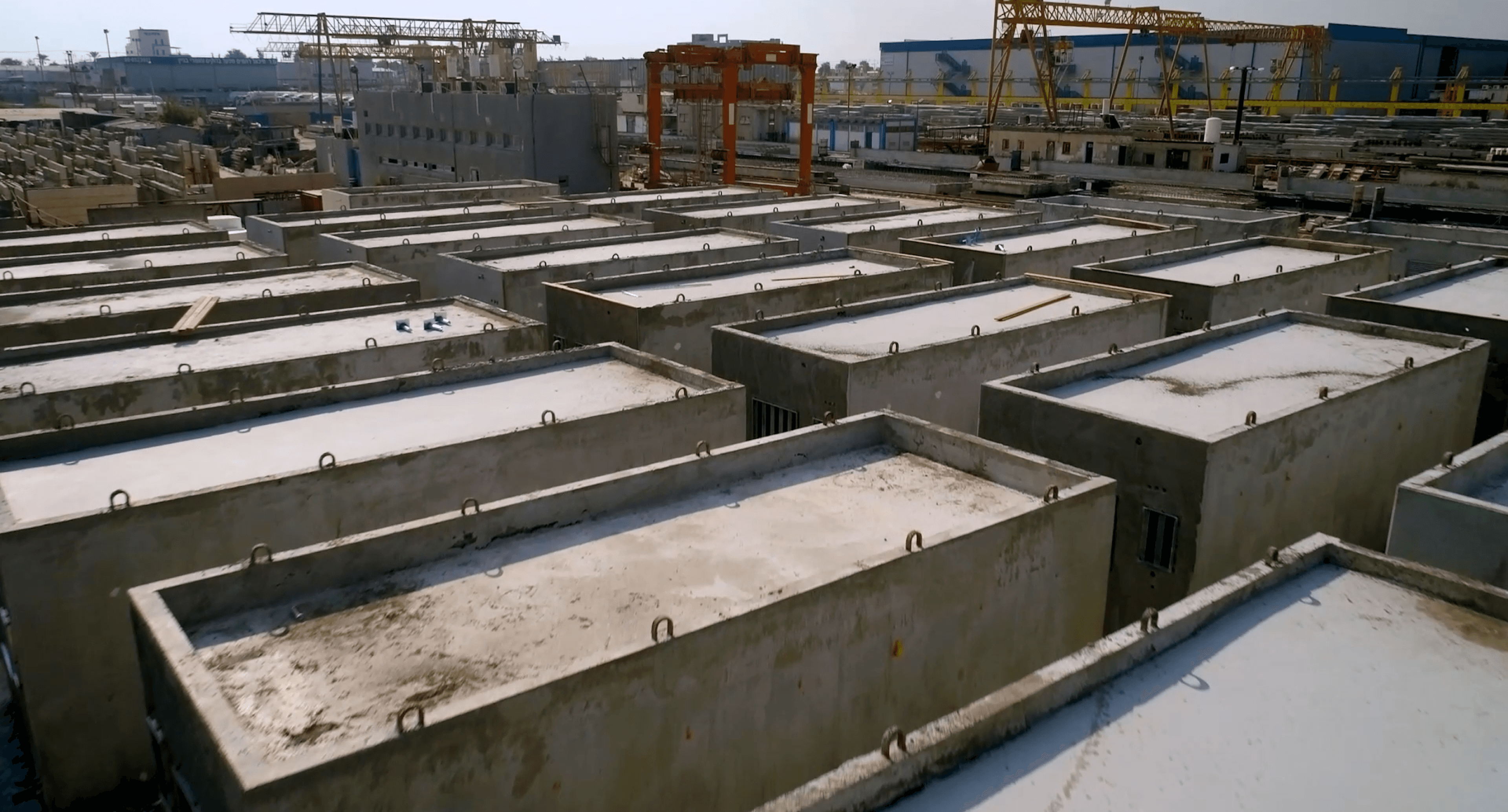 אשקוביות מבטון Concrete Safe Room Structures