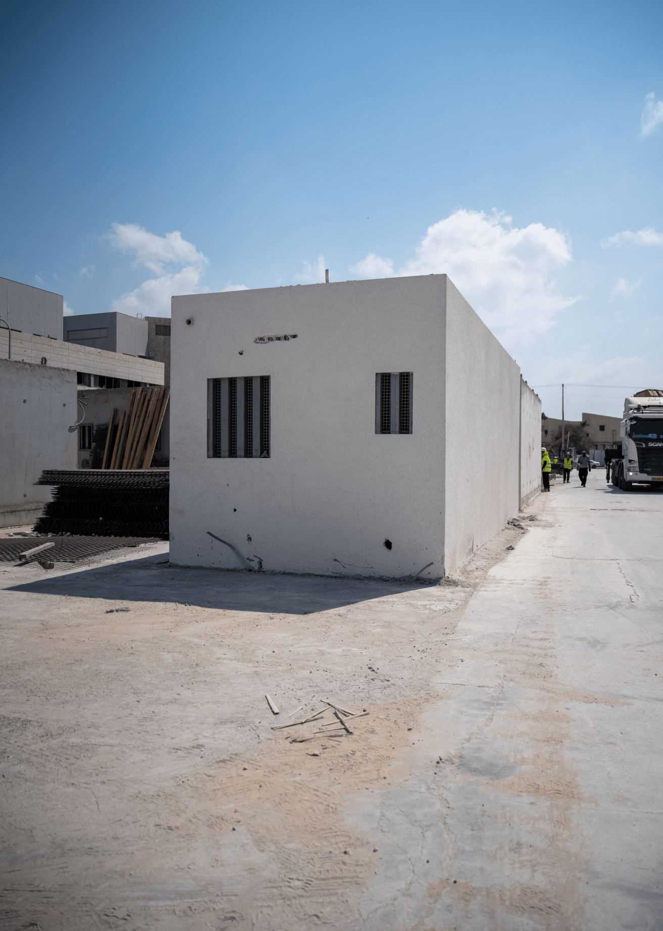 אשקוביות מבטון Concrete Safe Room Structures