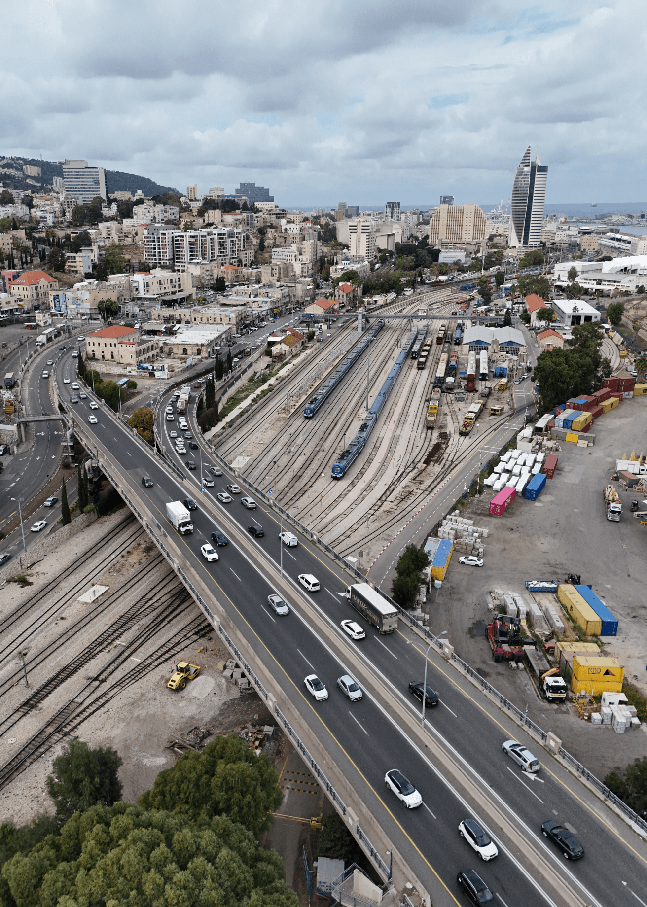 Hiram Bridge, Haifa