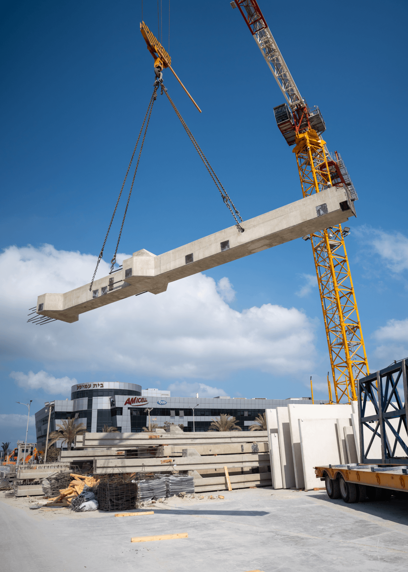 עמודים מתועשים Precast Concrete Columns